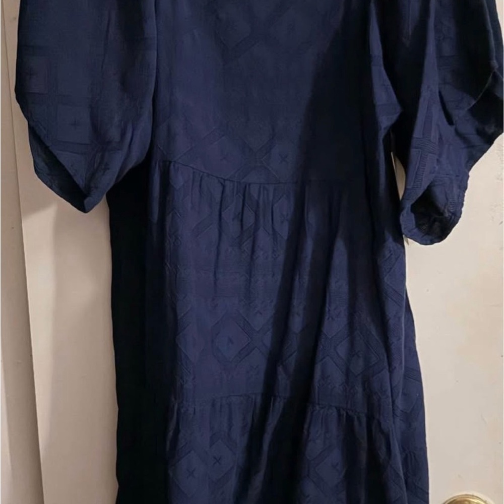 Elegant Navy Blue Dress
